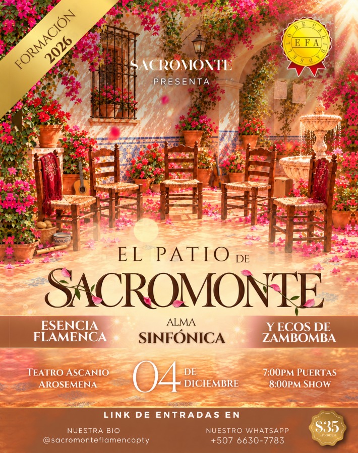 El patio de Sacromonte